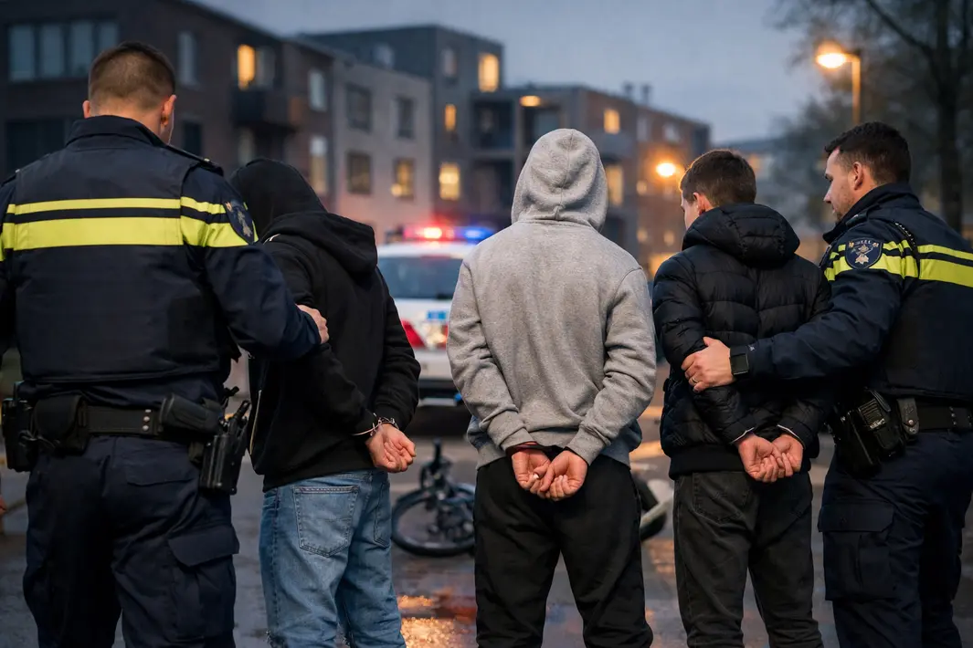 Drie minderjarige verdachten opgepakt na gewelddadige beroving in Eindhoven